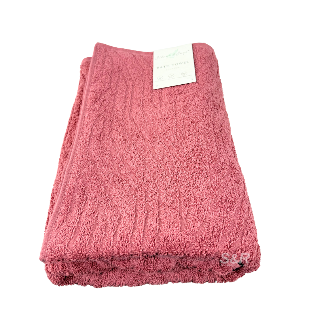 Silver & Sage 27 x 55 in Bath Towel